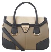 Thumbnail for your product : New Look Stone Contrast Bowler Bag