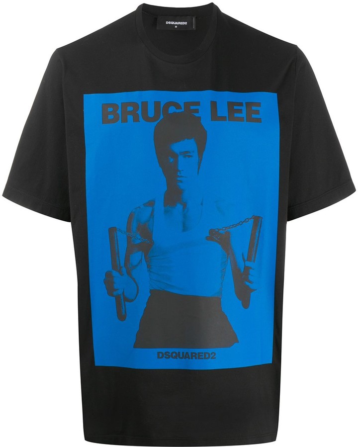 bruce lee t shirt dsquared