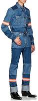 Thumbnail for your product : Calvin Klein Men's Reflective-Tape-Trimmed Denim Shirt Jacket - Blue