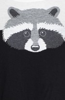 Thumbnail for your product : Kensie Cotton Blend Raccoon Sweater
