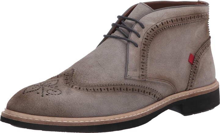 grey wingtip boots