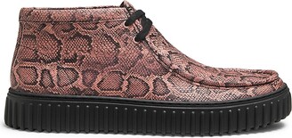 Clarks x Martine Rose Men's Torhill Hi Rose Snake-Embossed Chukka