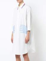 Thumbnail for your product : Tsumori Chisato appliqué hands shirt dress