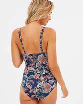 Thumbnail for your product : Jets E/F Crossover Underwire One-Piece