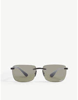 Thumbnail for your product : Ray-Ban ORB255 rimless square sunglasses