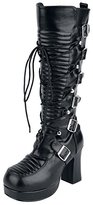 Thumbnail for your product : Demonia GOTHIKA-200 3 3/4'' Heel Platform Goth Punk Lolita Lace-up Knee High Boot
