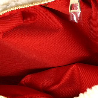 Louis Vuitton Monogram Teddy Fleece Bum Bag Waist Bag Leather
