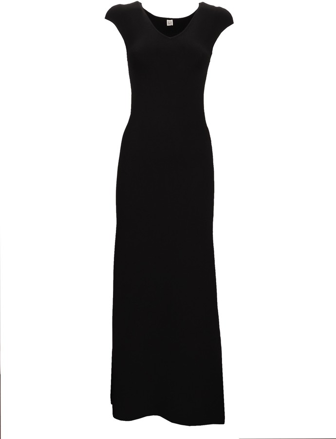 Totême Cap Sleeve Maxi Dress - ShopStyle