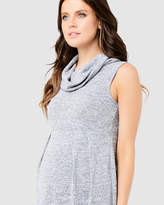 Thumbnail for your product : Ripe Maternity Melange Tunic