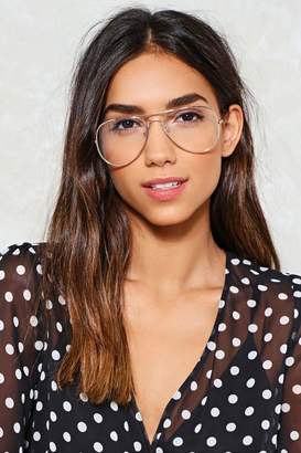 Nasty Gal The Coast is Clear Aviator Glasses