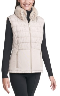 calvin klein women's puffer vest
