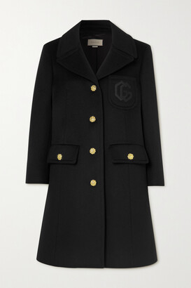 Gucci Embroidered Wool Coat