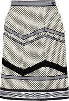 Thumbnail for your product : Missoni Basketweave cotton-blend A-line skirt