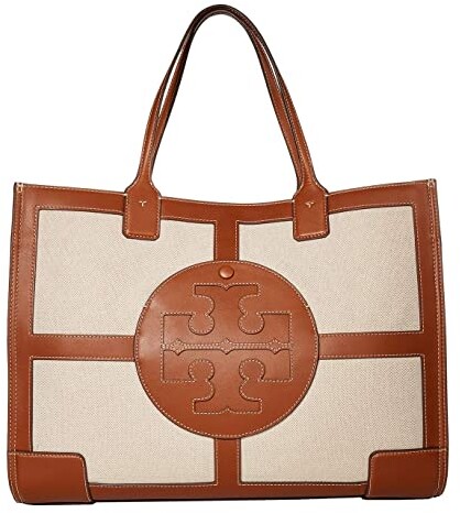 ella canvas leather tote