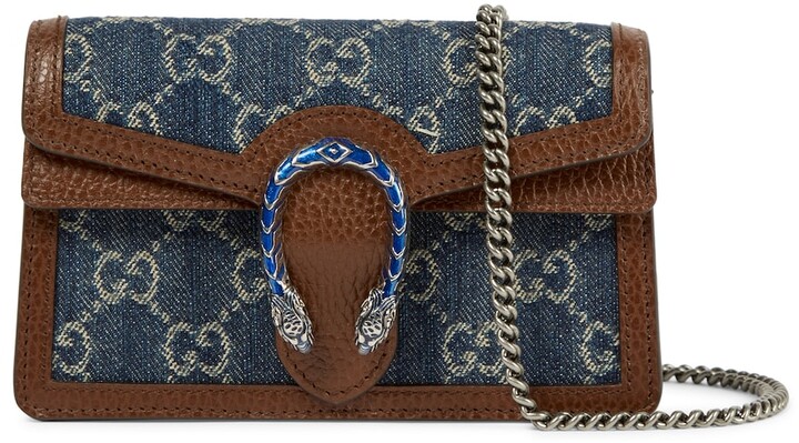 Gucci Denim Bag | Shop the world's largest collection of fashion | ShopStyle