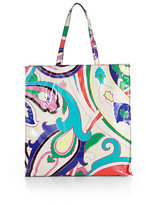Thumbnail for your product : Etro Coated-Canvas Tote