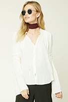Thumbnail for your product : Forever 21 Contemporary Trumpet Sleeve Top