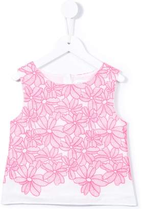Charabia embroidered top