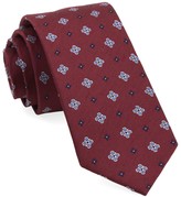 Thumbnail for your product : Tie Bar Harbor Medallions Burgundy Tie