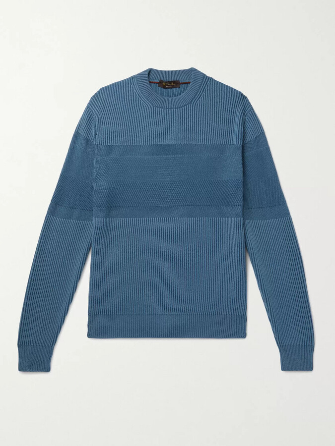 Loro Piana Ribbed Cashmere Sweater