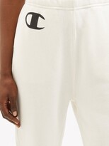 Thumbnail for your product : Champion X Nili Lotan Logo-print Cotton-jersey Track Pants - White