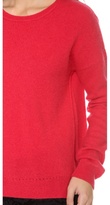 Thumbnail for your product : Velvet Cashmere Classic Crew Neck Sweater