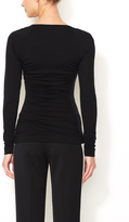 Thumbnail for your product : Narciso Rodriguez Wool Square Neck Top