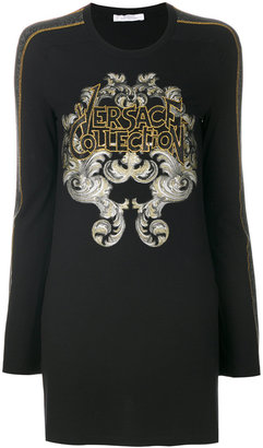Versace oversized embellished sweatshirt