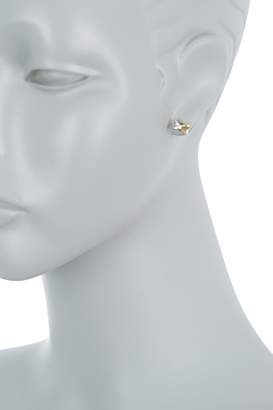 Breuning Two-Tone 14K Gold Diamond Bow Stud Earrings - 0.06 ctw