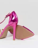 Thumbnail for your product : Qupid Asymmetric Pointed High Heels