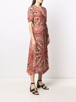 Thumbnail for your product : Etro Paisley Print Wrap-Front Midi Dress