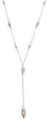 Giani Bernini Beaded Y-Necklace in Sterling Silver, Created for Macy's