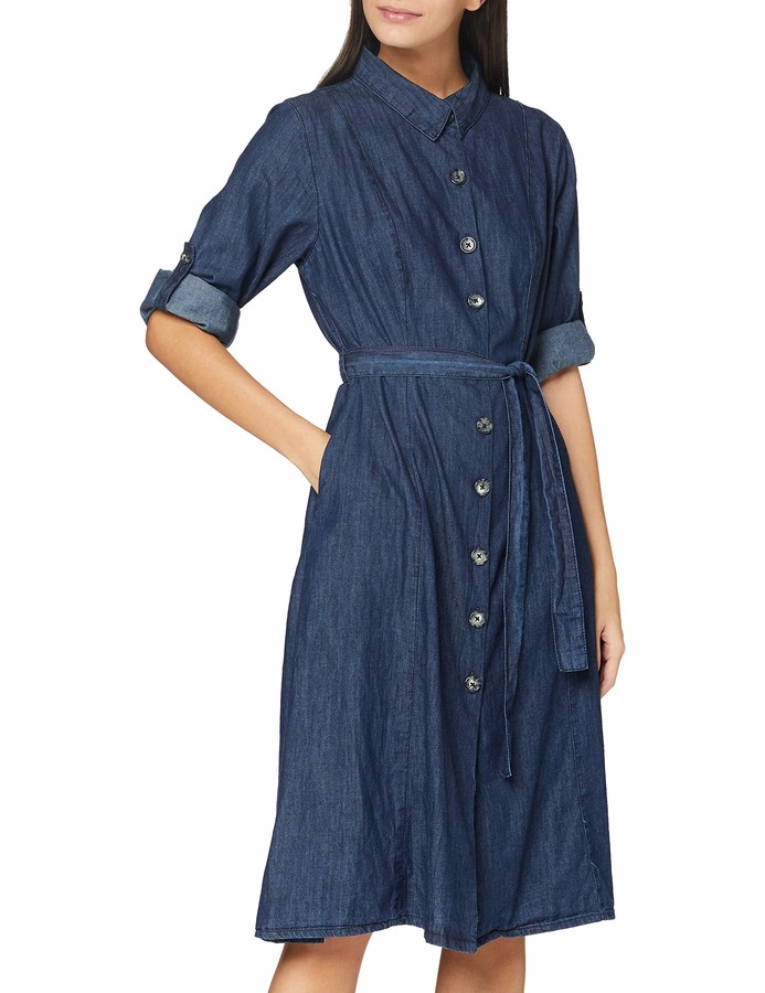 womens denim shirt dress uk