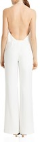 Thumbnail for your product : Halston Halter Crepe Jumpsuit