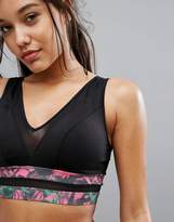 Thumbnail for your product : Wolfwhistle Wolf & Whistle Fisnhet Powermesh Microfibre Push Up Sports Bra
