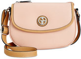 Thumbnail for your product : Giani Bernini Saffiano Top-Zip Mini Saddle Bag, Only at Macy's