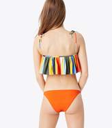 Thumbnail for your product : Tory Burch BALLOON STRIPE FLOUNCE TOP
