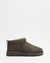 Thumbnail for your product : UGG Women's Grey Slippers - Classic Ultra Mini Boots - Women's - Size 7 at The Iconic