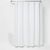 Thumbnail for your product : Threshold Diamond Matelesse Shower Curtain White