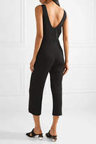 Thumbnail for your product : Eleven Paris SIX - Yossy Ribbed Pima Cotton-blend Jumpsuit - Black