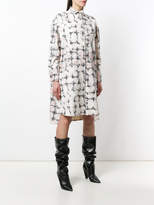 Thumbnail for your product : MM6 MAISON MARGIELA floral check shirt dress