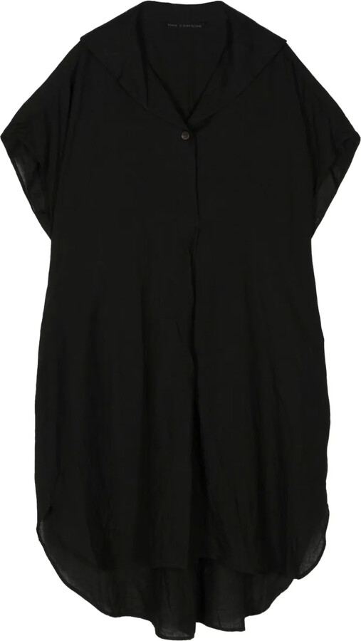 Forme D�expression Linen Mini Shirt Dress