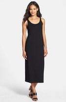 Thumbnail for your product : Eileen Fisher Scoop Neck Jersey Dress (Regular & Petite)