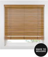Thumbnail for your product : Made To Measure 35 Mm Wooden Venetian Blinds - Tawny