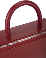 Thumbnail for your product : Building Block Wine Red box Leather Shoulder bag