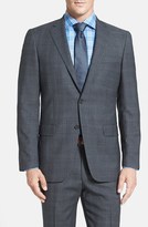 Thumbnail for your product : Hart Schaffner Marx 'New York' Classic Fit Plaid Wool Suit