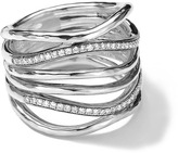 Thumbnail for your product : Ippolita Sterling Silver Multi-Band Ring with Diamonds (0.32ctw)