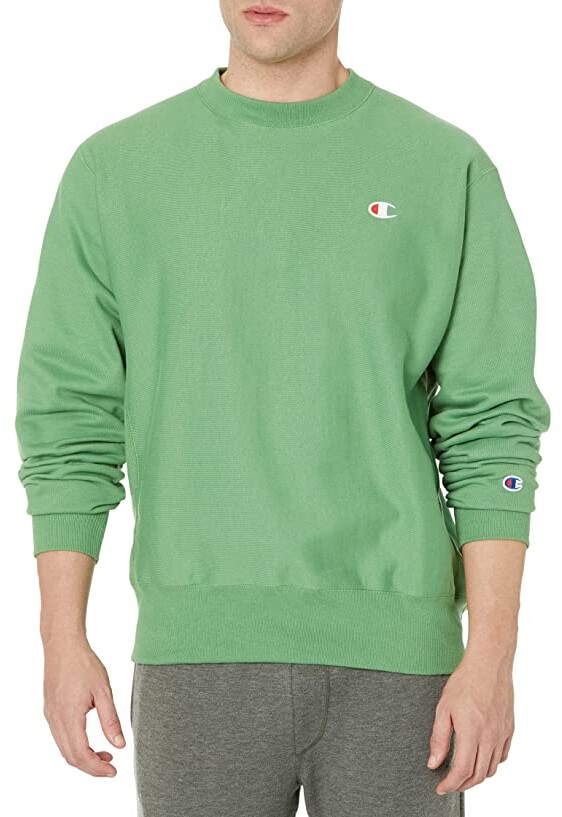 green champion sweater