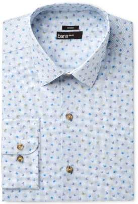 Bar III Men's Slim-Fit Stretch Butterfly Print Dress Shirt, Created for Macy's