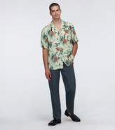 Thumbnail for your product : Dries Van Noten Camp-collar sequinned shirt